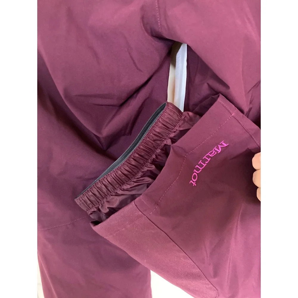 Marmot Womens Plum Purple Insulated Snow Ski Pants K76090 Size Large